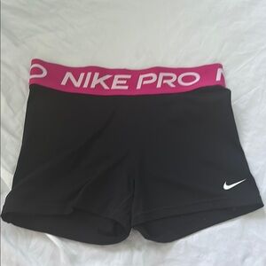 Nike Women's Black Pro Shorts